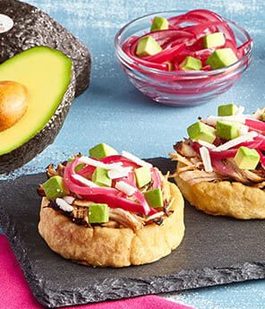 Pic-1055-Orange-Pulled-Pork-Mini-Sopes-with-Pickled-Avo-and-Onion-Final.jpg