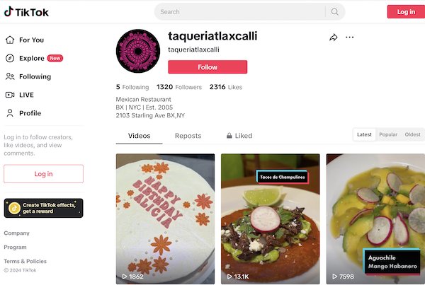 Taqueria Tlaxcalli TikTok.png