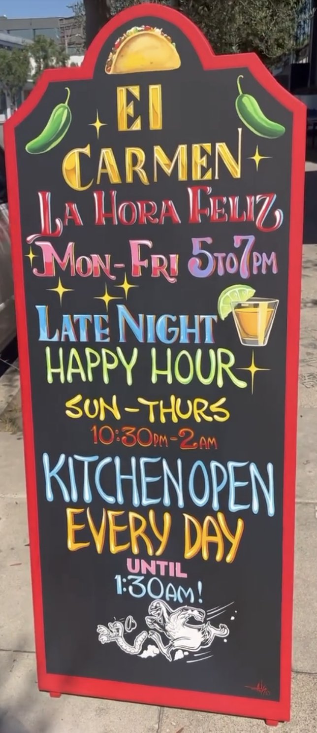 At the Bar_El Carmen Happy Hour Sign.png