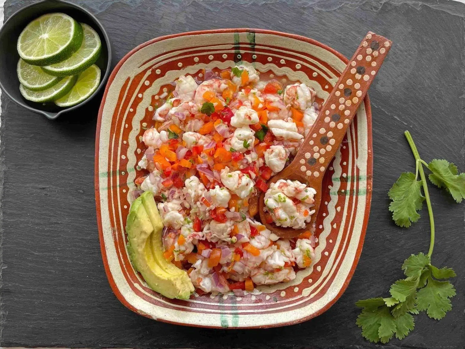 Shrimp Ceviche with lime:lemon:mango juice.jpg.webp