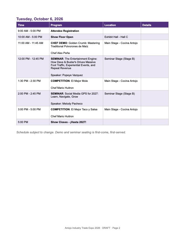 Antojo Expo 2026 Schedule- FINAL.docx - Google Docs.jpg