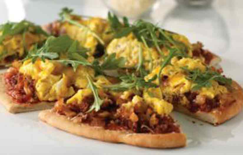 Chorizo Breakfast Flatbread